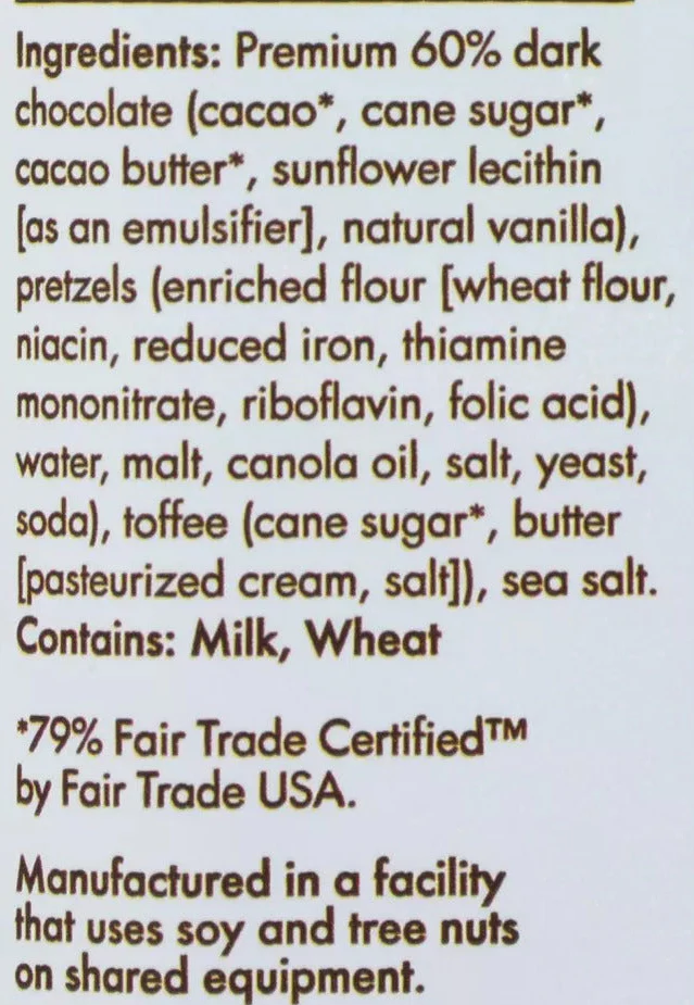 Pretzel Toffee Twirl Chocolate Bar - Image 2