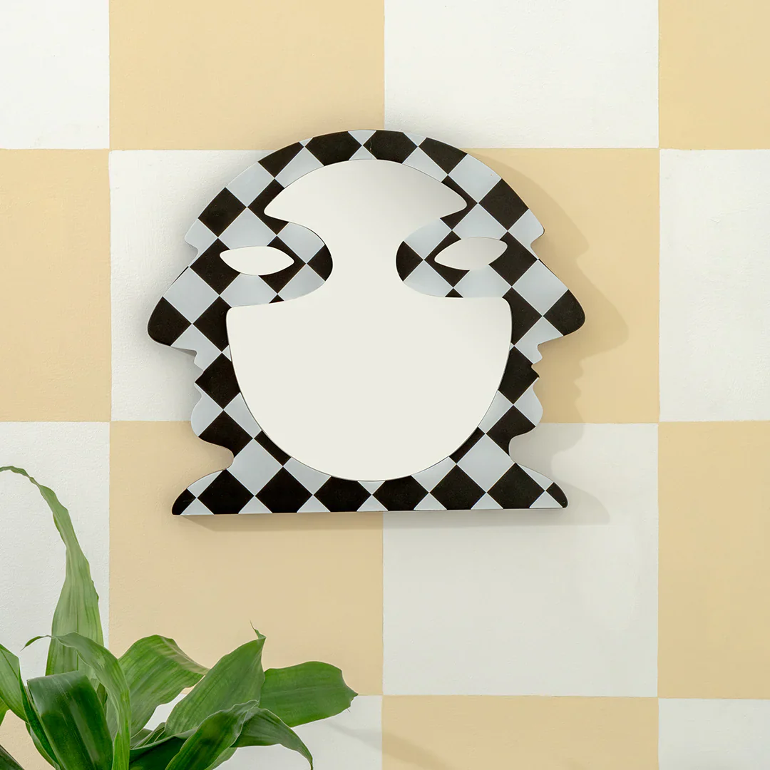 Profile Wall Mirror - Black - Image 2