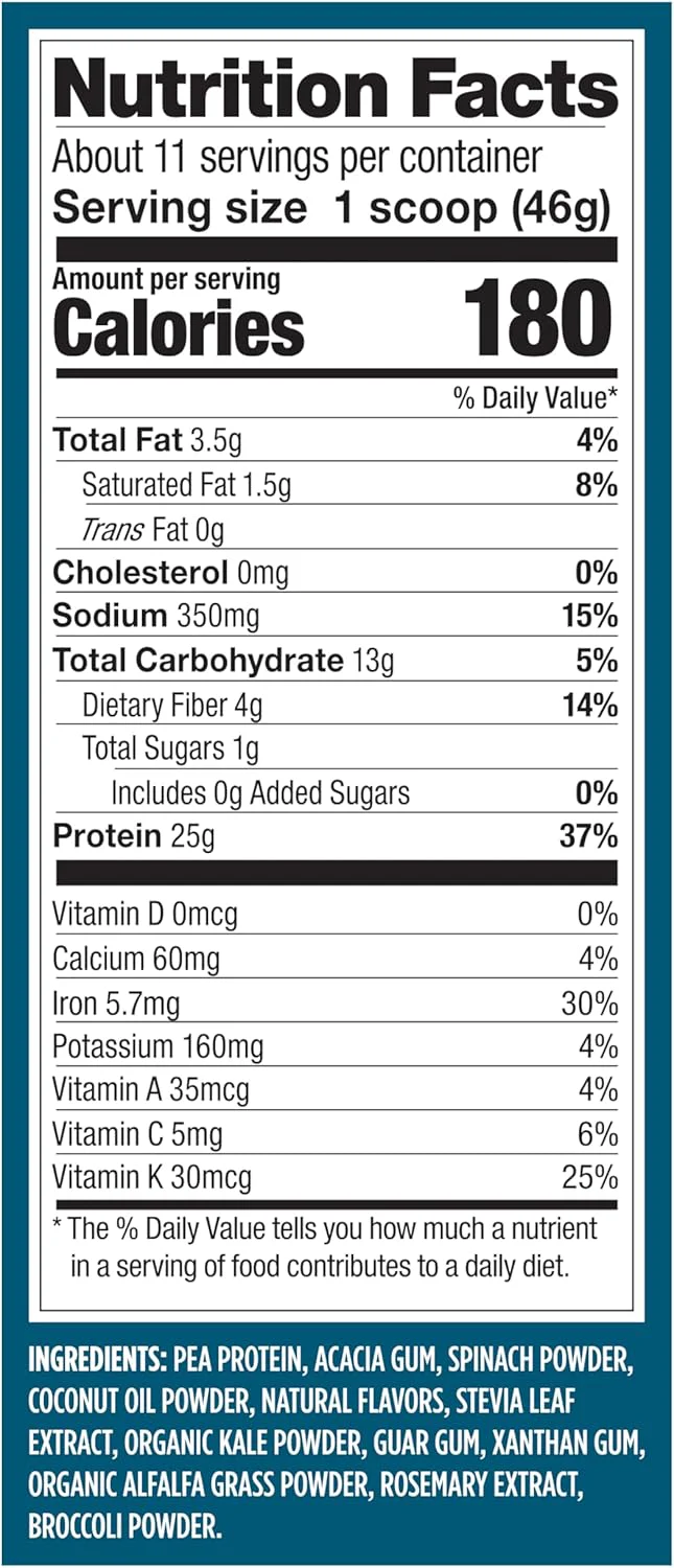 Protein + Supergreens - Creamy Vanilla - Image 4