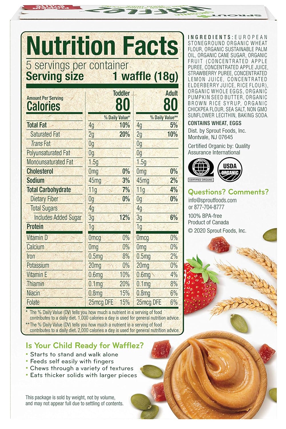 Pumpkin Butter & Jelly Waffles (5 CT) - Image 2