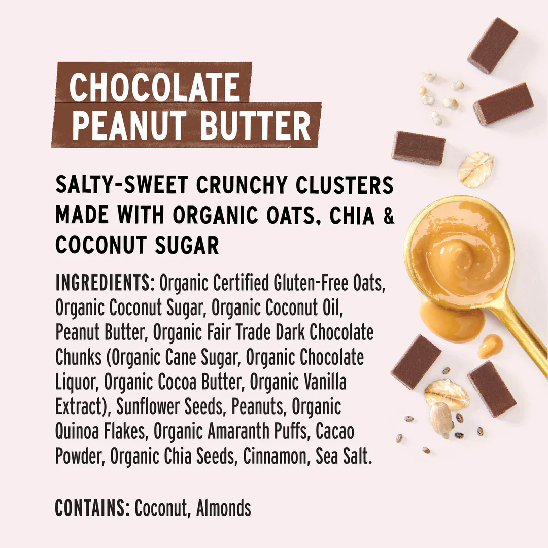 Chocolate Peanut Butter Ancient Grain Granola - Image 4