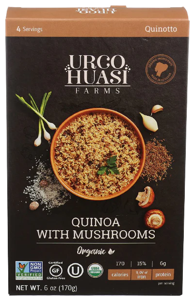 Quinoa With Mushroom