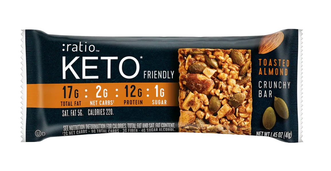 Keto Toasted Almond Bar 4Ct - Image 2