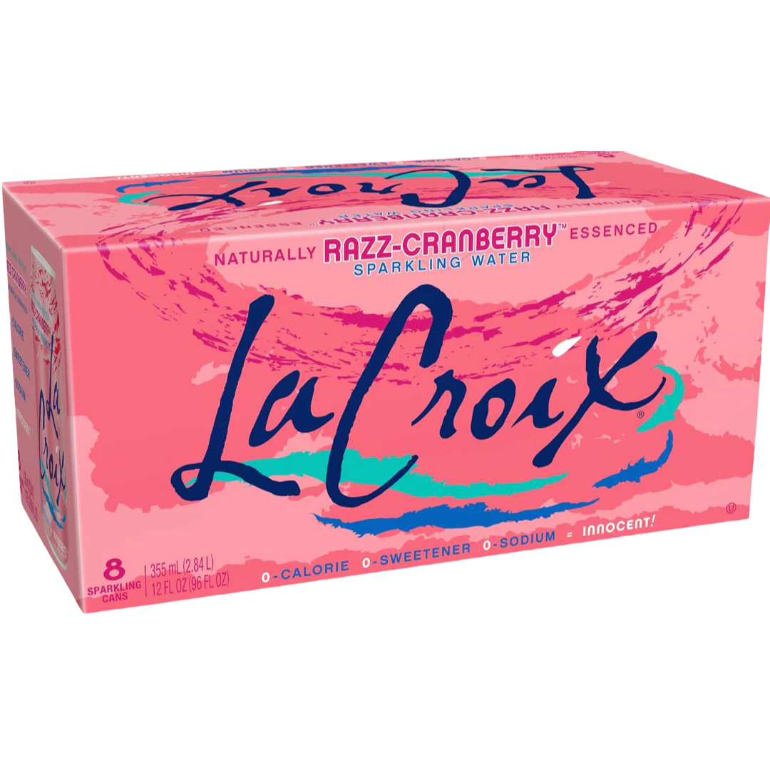 Sparkling Water - Razz-Cranberry (8 CT)