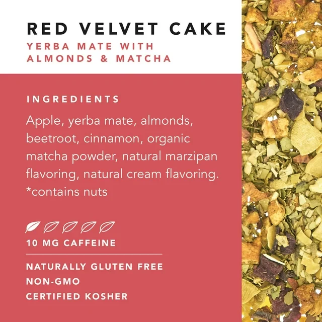 Red Velvet Cake Pyramid Tea Sachet (15 CT) - Image 4