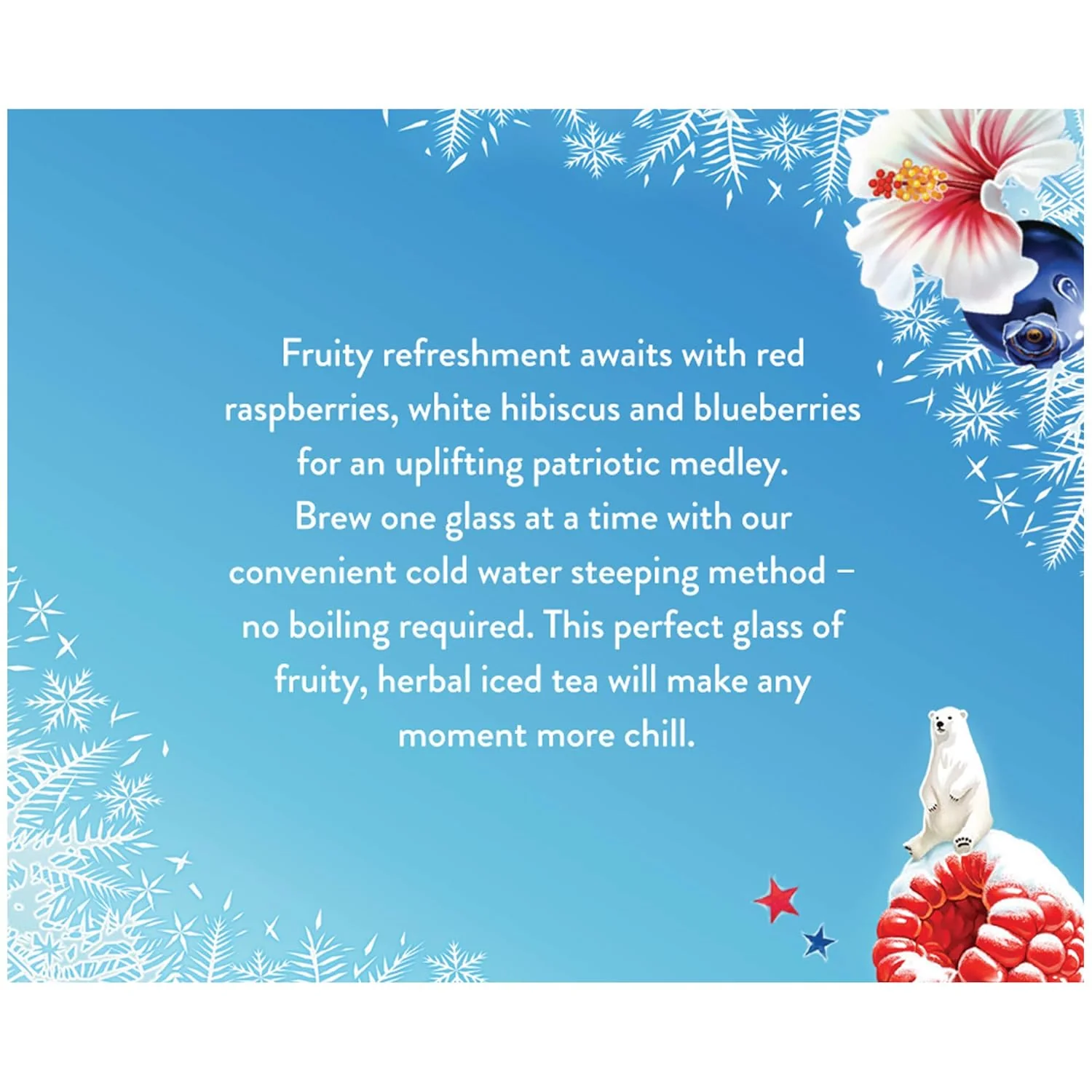 Cold Brew Iced Tea - Red, White, And Blueberry - Image 4