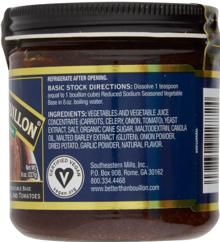 Reduced Sodium Seasoned Vegetable Base - Image 2