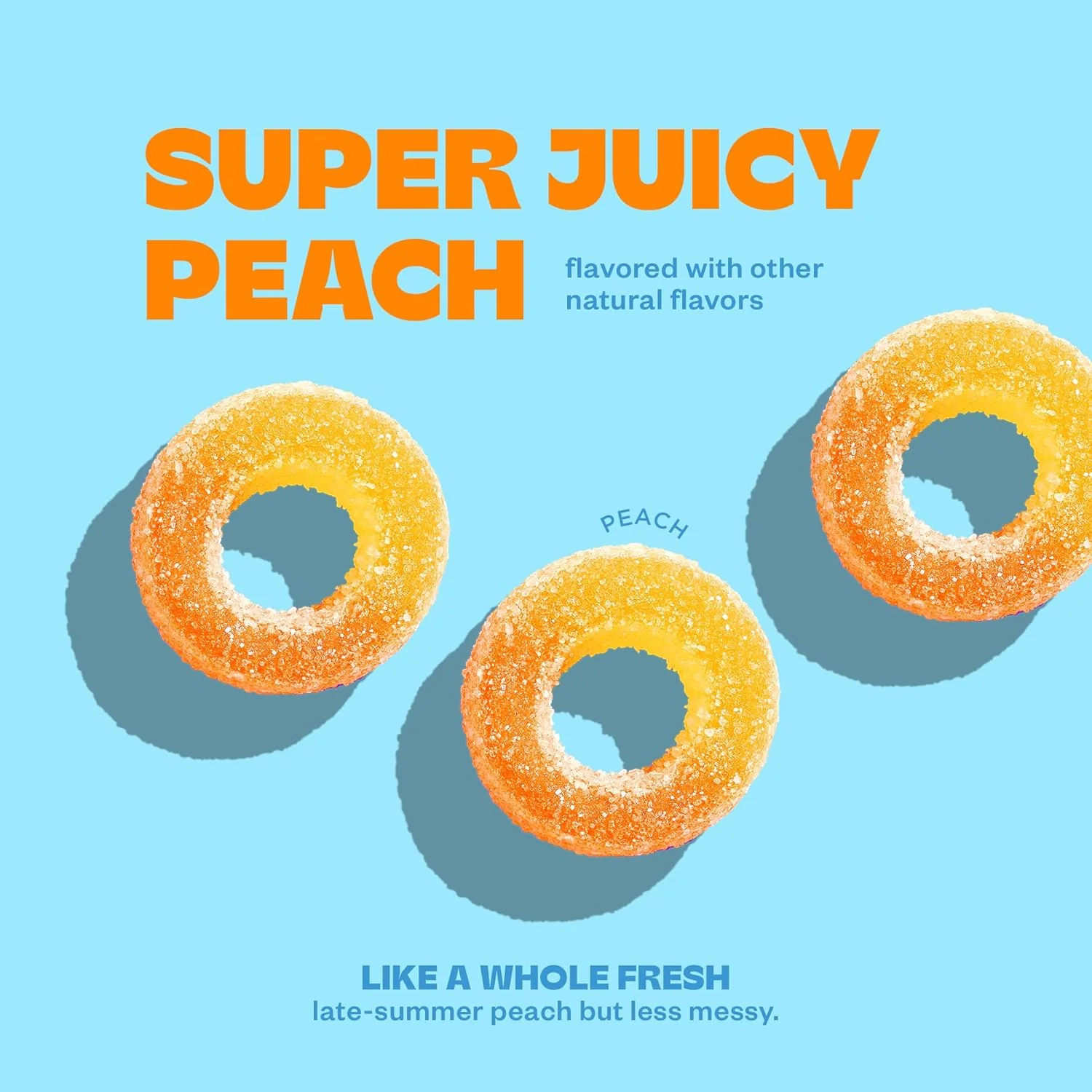 Restfull Rings Juicy Peach Gummies - Image 4