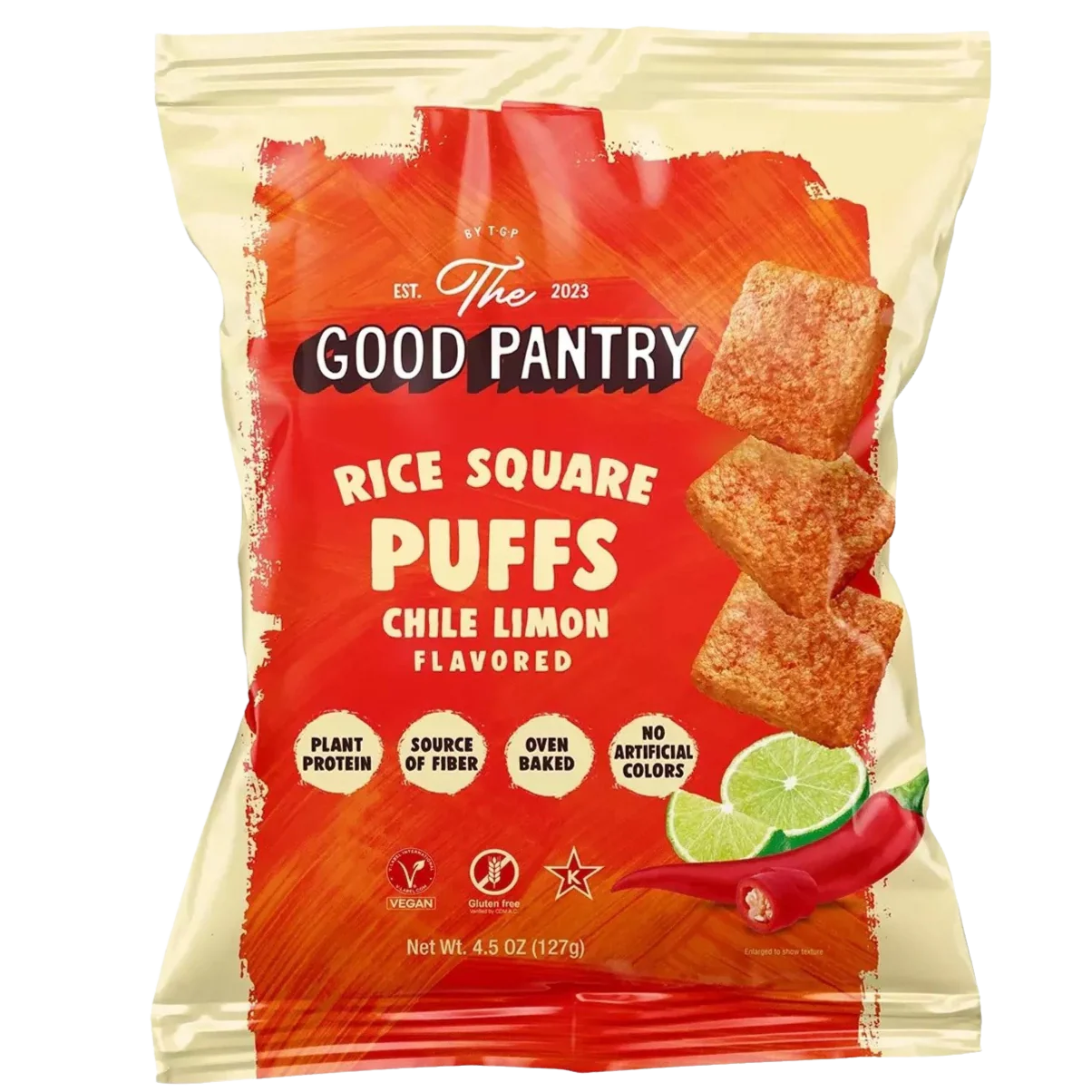 Rice Square Puffs - Chile Limon