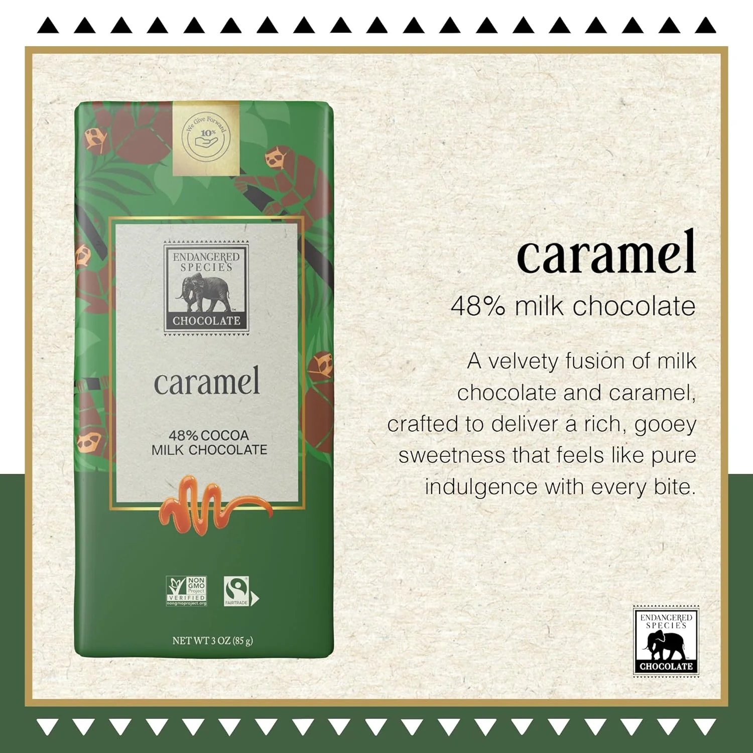 Rich Caramel & 48% Milk Chocolate Bar - Image 2