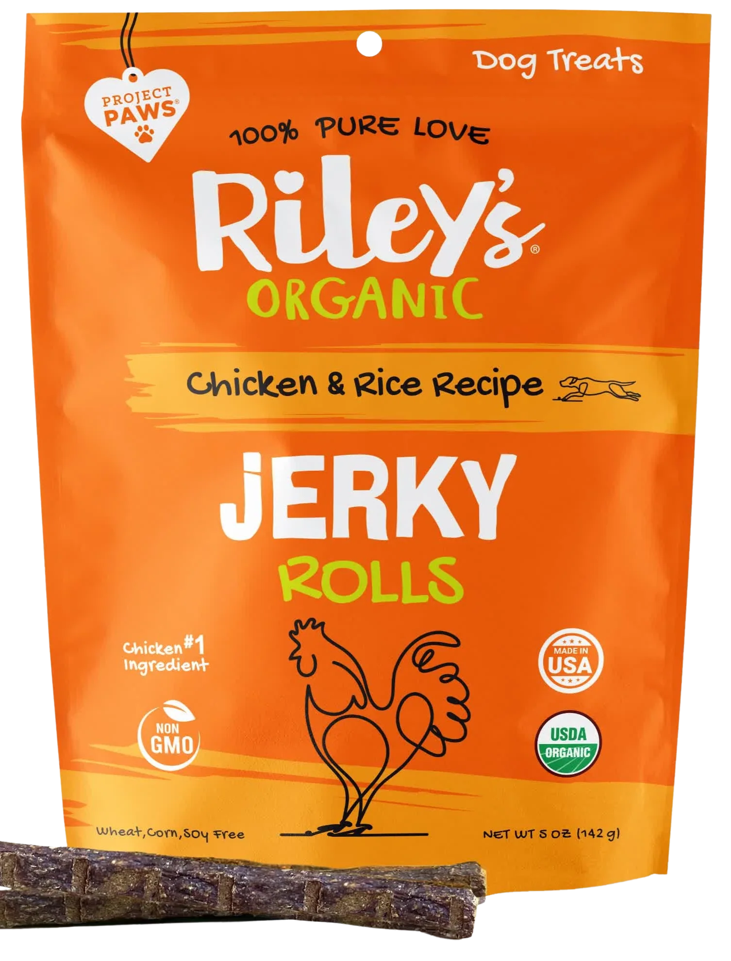 Organic Chicken Jerky Dog Treats