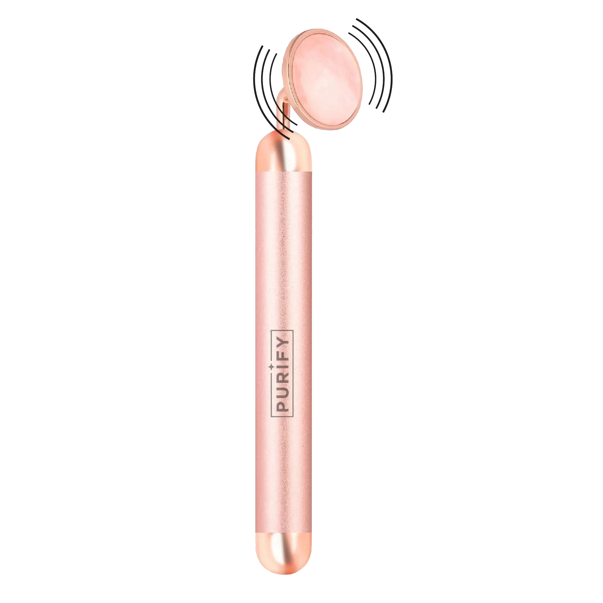 Rose Quartz Vibrating Facial Roller