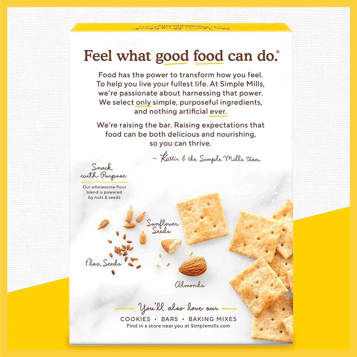 Rosemary & Sea Salt Almond Flour Crackers - Image 2