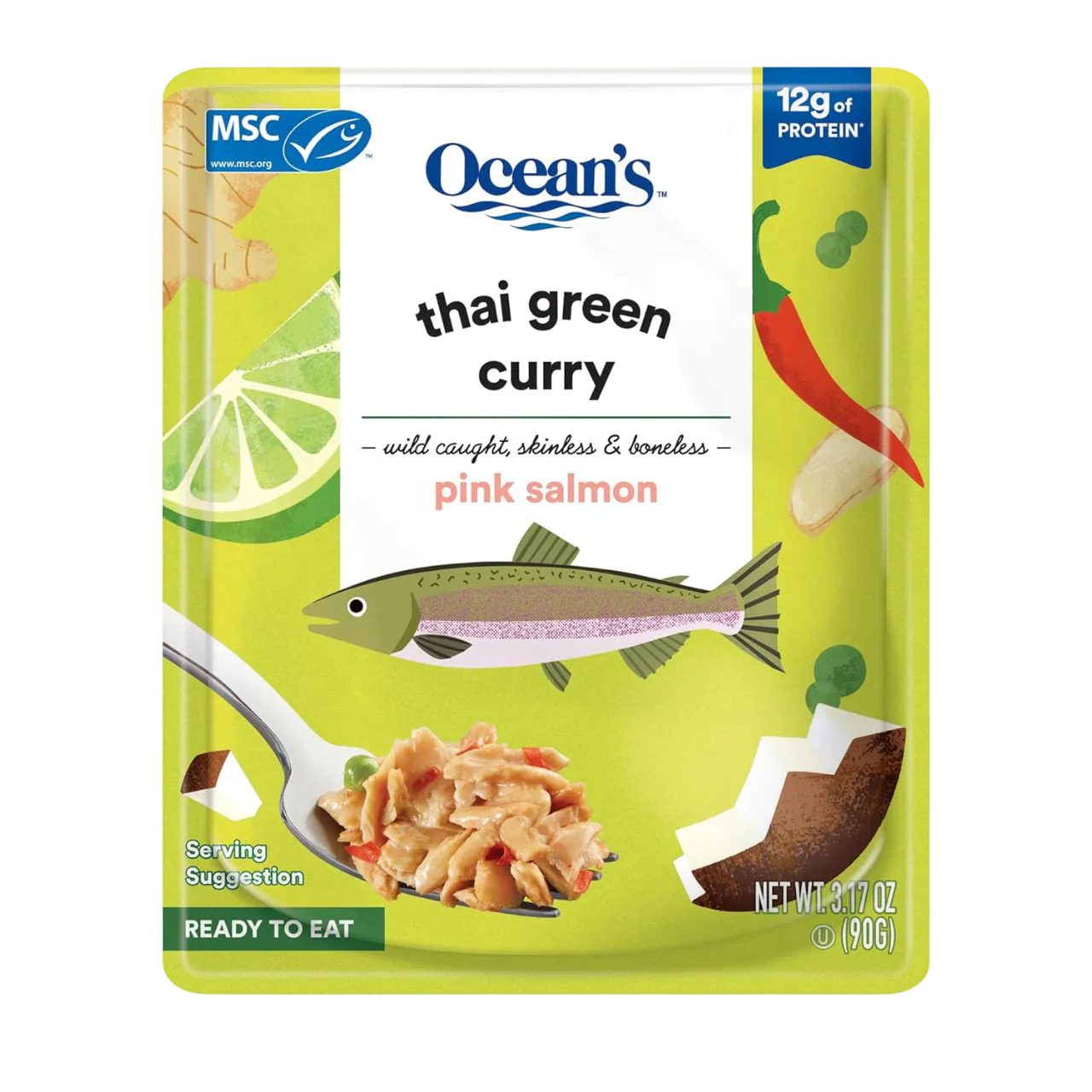 Salmon with Thai Green Curry (24 Pack) - Image 2