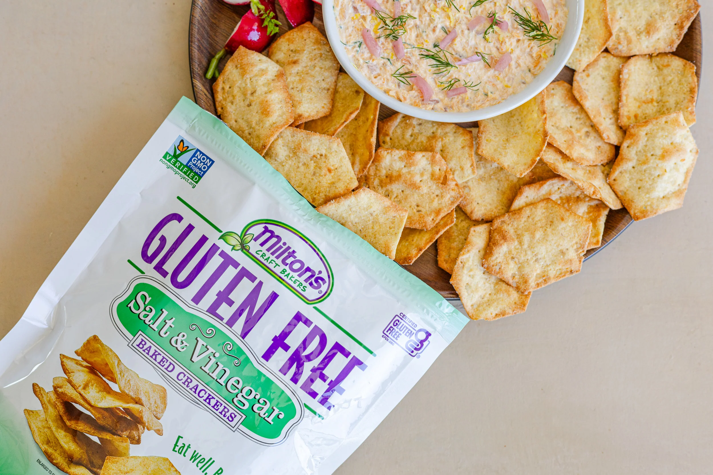 Salt & Vinegar Gluten Free Crackers - Image 2