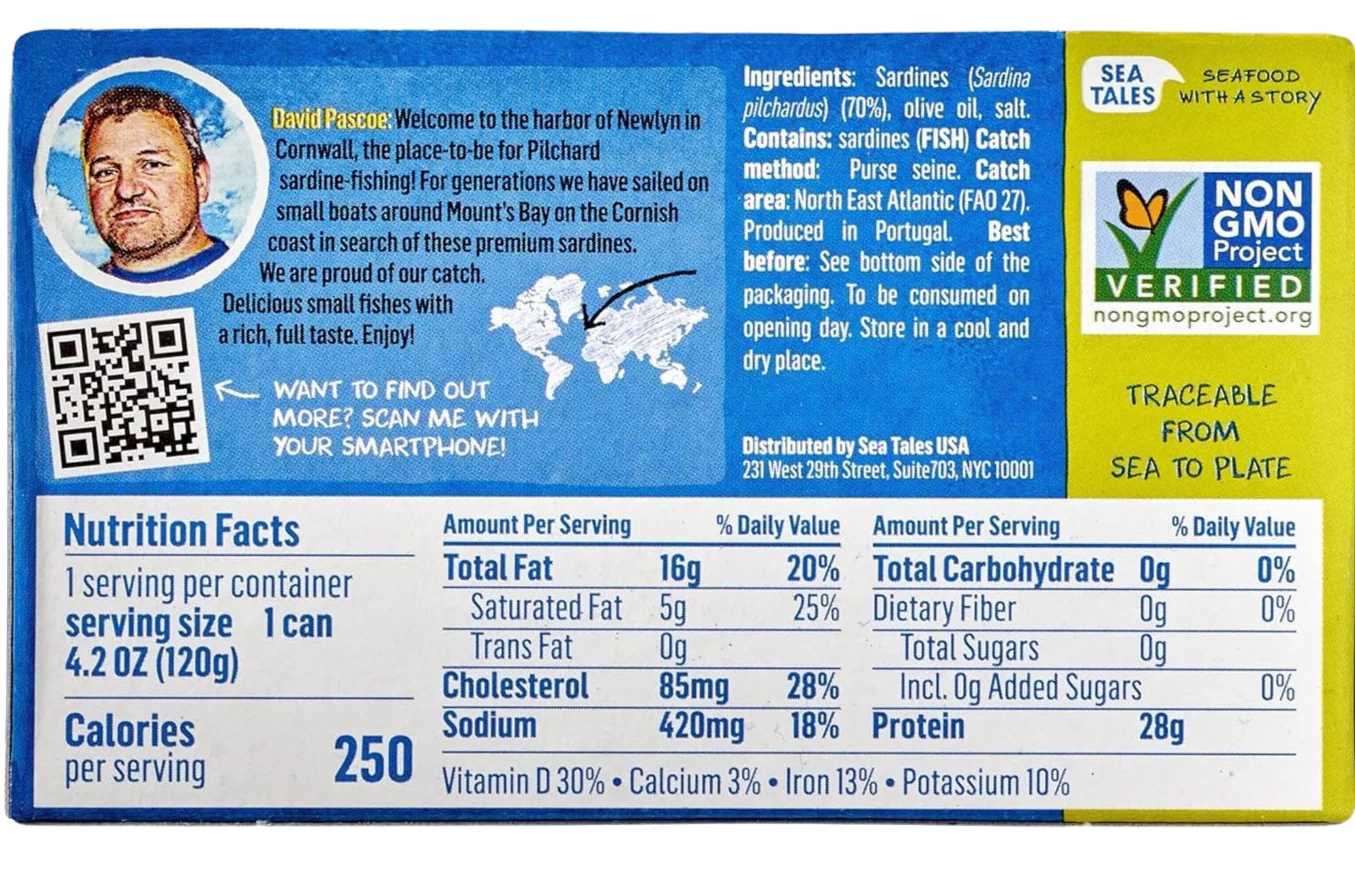 Sardines in Olive Oil MSC (12 Pack) - Image 2