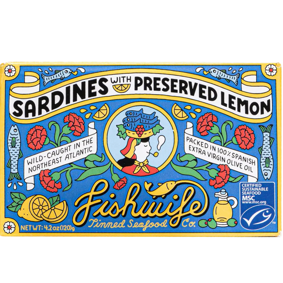 Sardines With Preserved Lemon