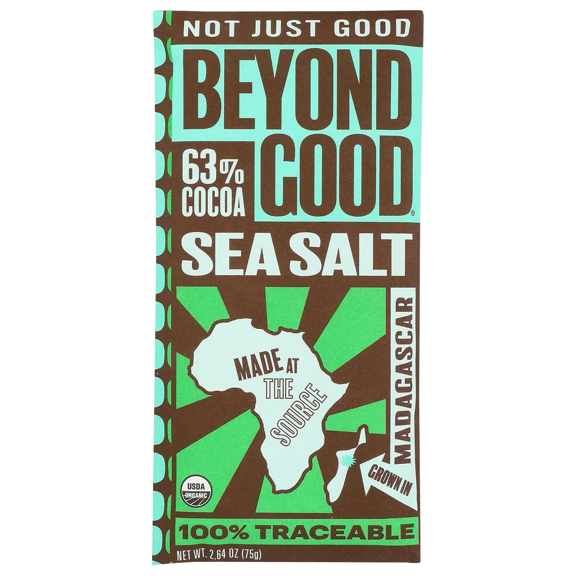 Sea Salt & Nibs Chocolate Bar