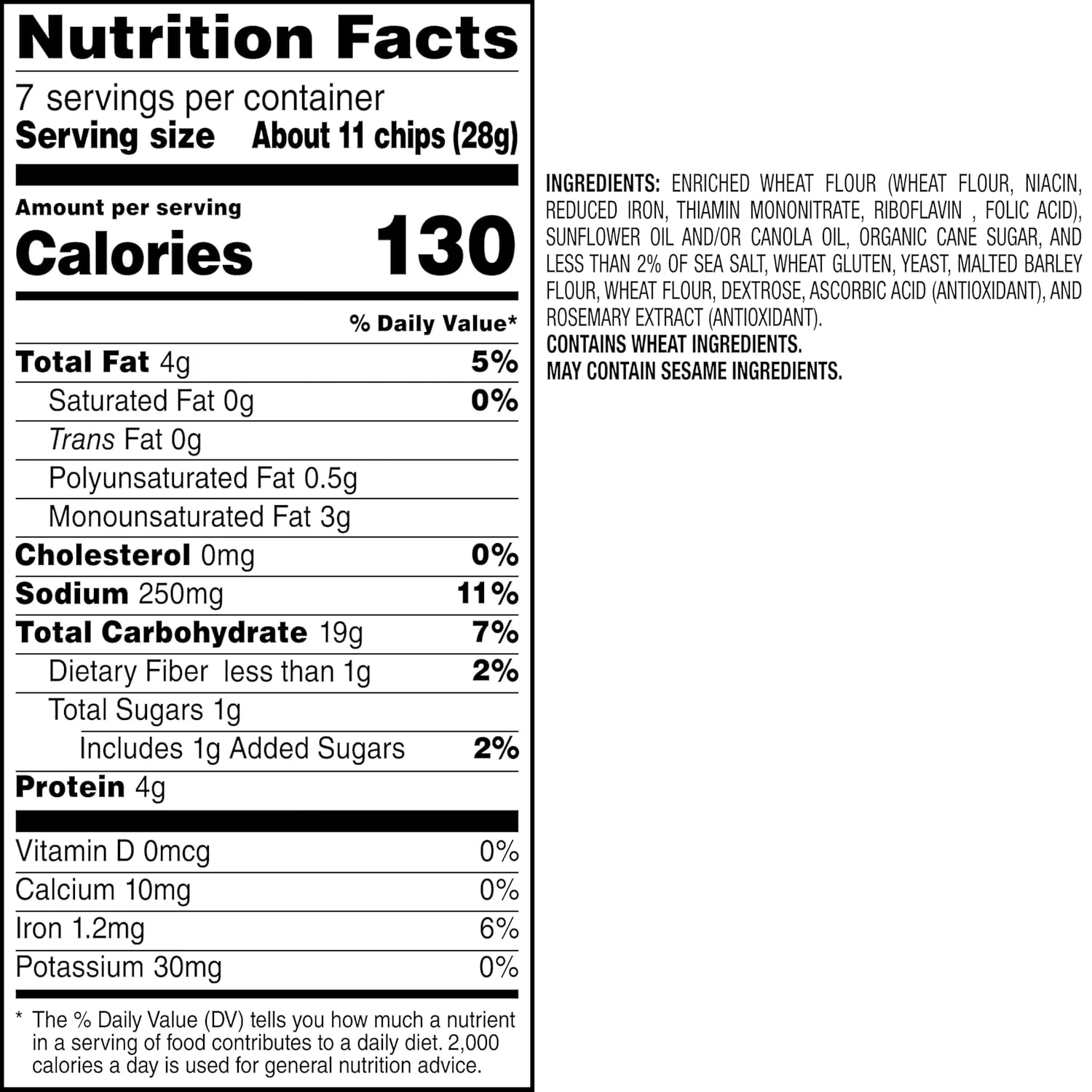 Simply Naked Bagel Chips - Image 2