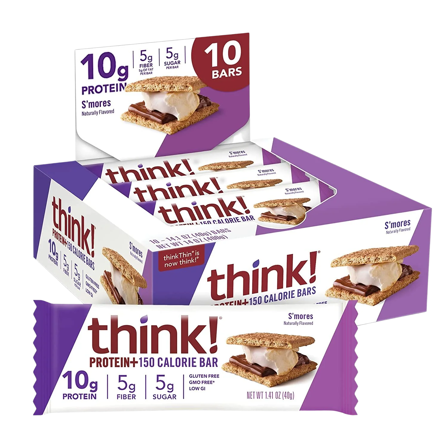 S'mores Fiber Protein Bar (10 Pack)