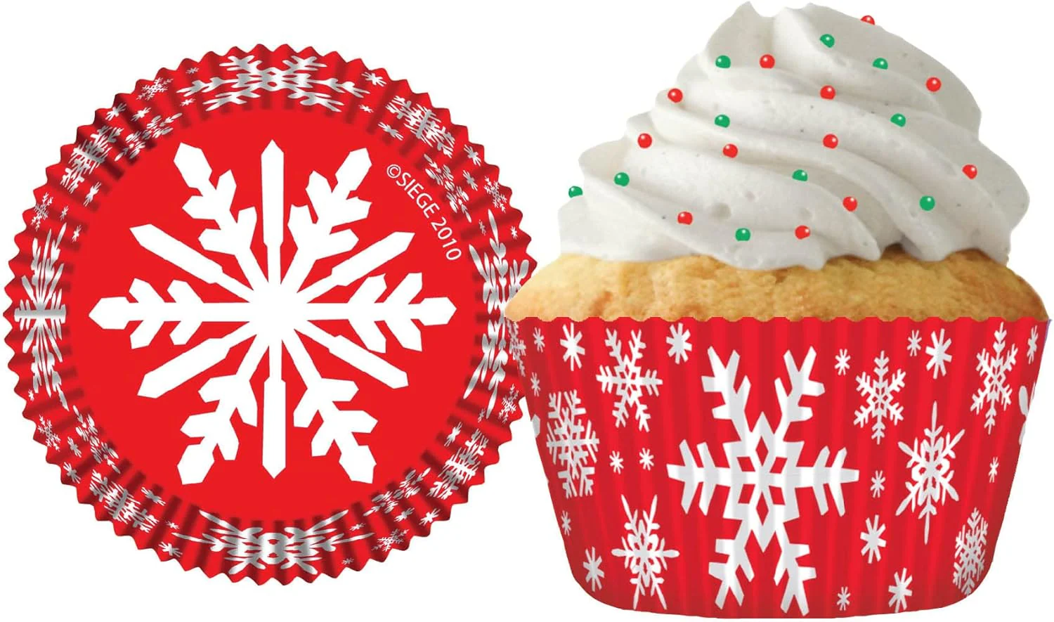 Snowflake Baking Cups - Image 2