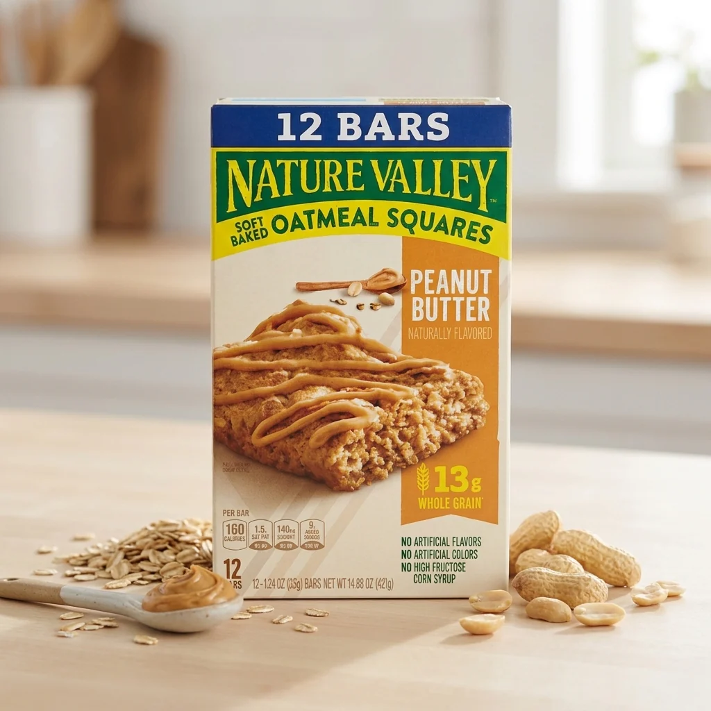 Soft-Baked Oatmeal Squares - Peanut Butter (12 CT) - Image 2