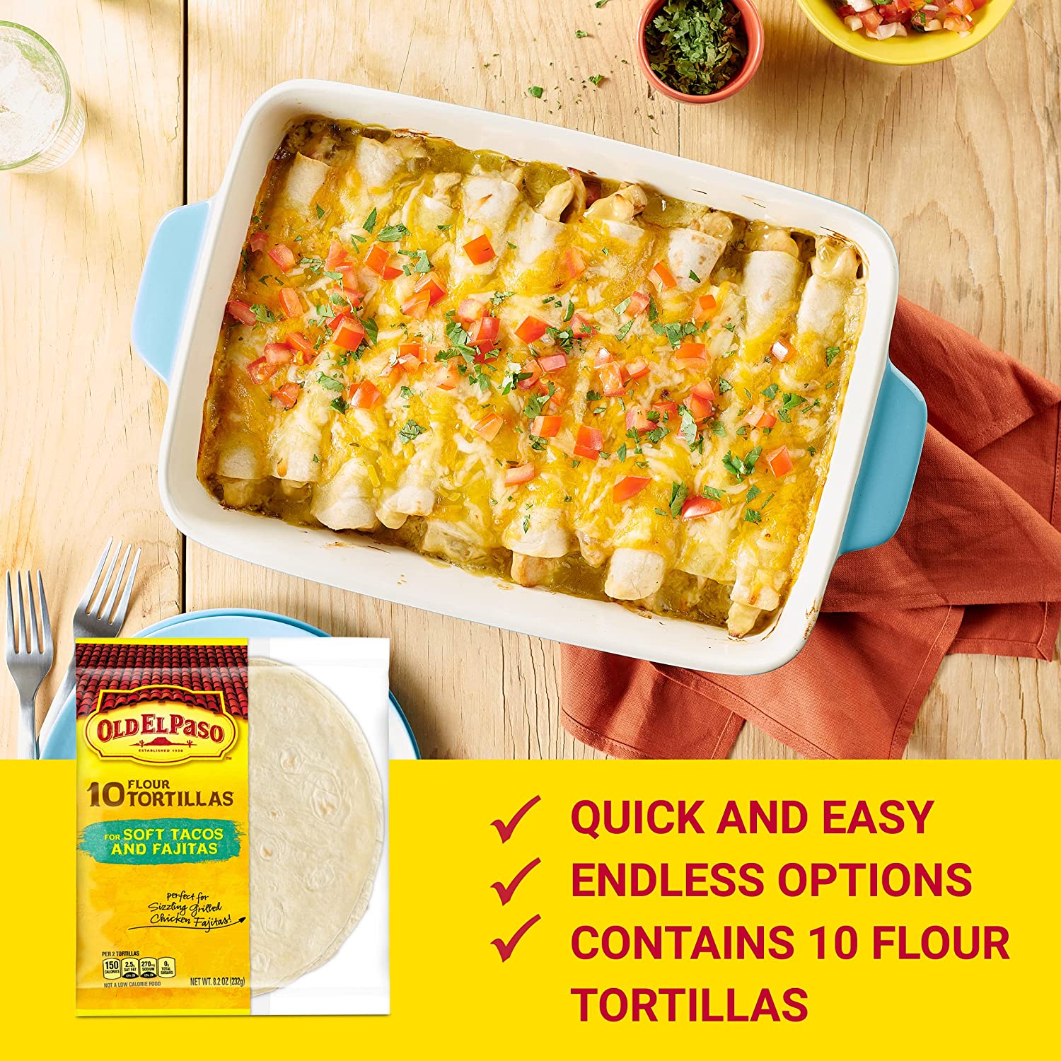 Soft Flour Tortillas (10 CT) - Image 2