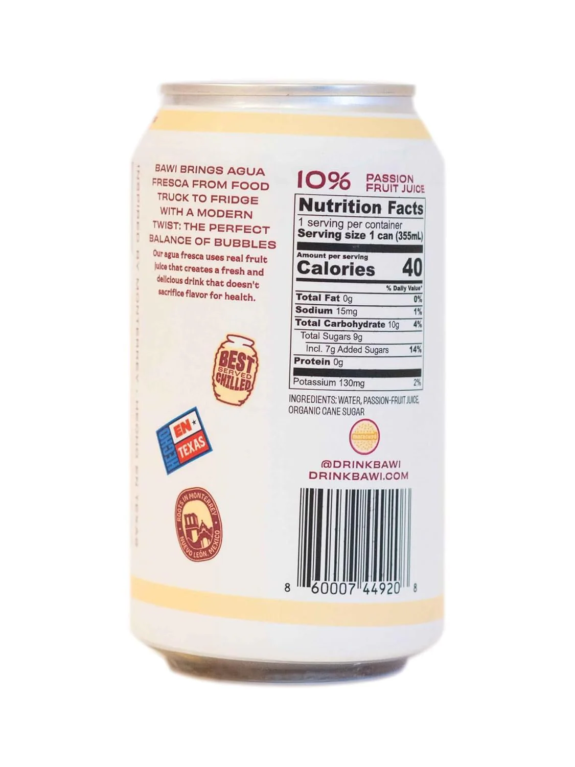 Sparkling Agua Fresca Maracuya - Passionfruit (4 Pack) - Image 6
