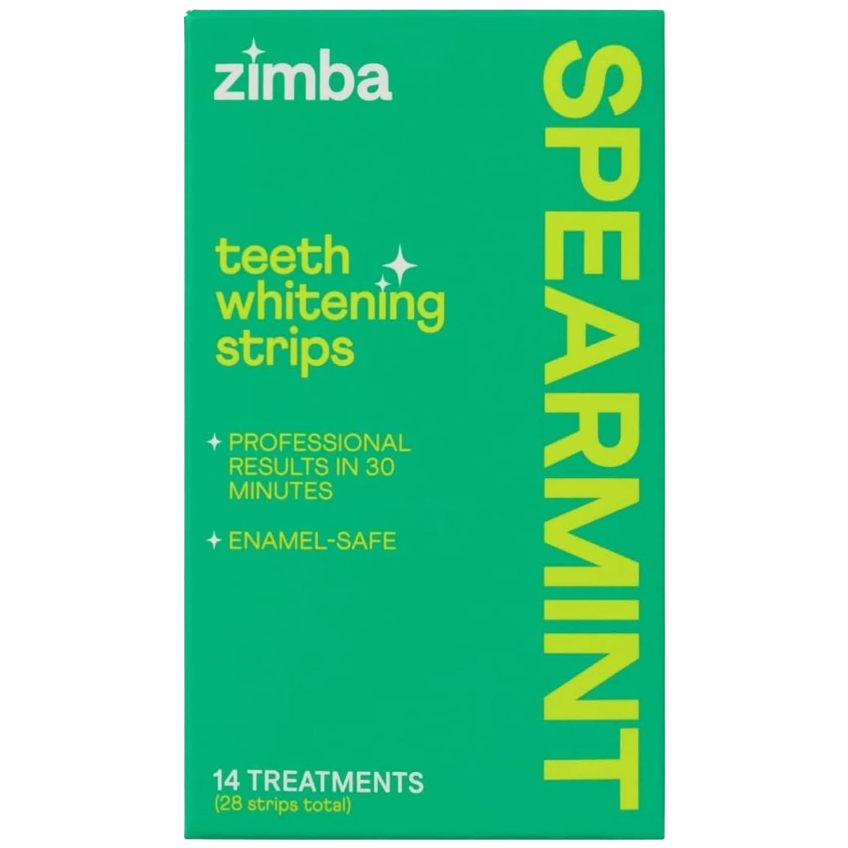 Spearmint Teeth Whitening Strips