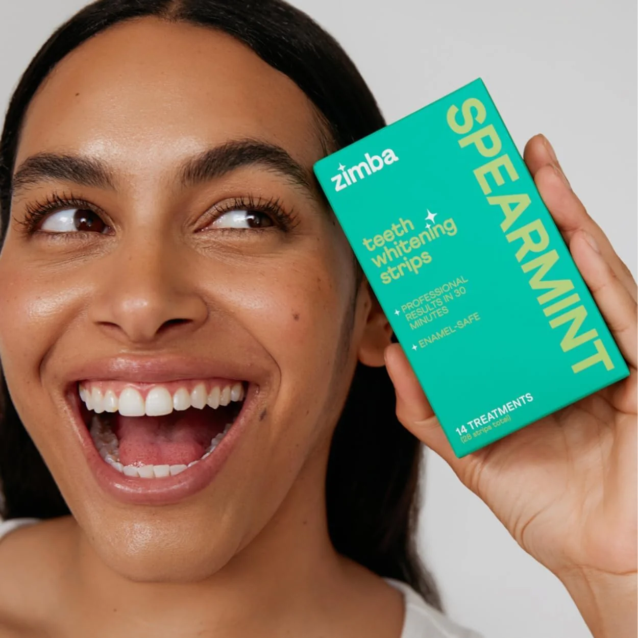 Spearmint Teeth Whitening Strips - Image 2
