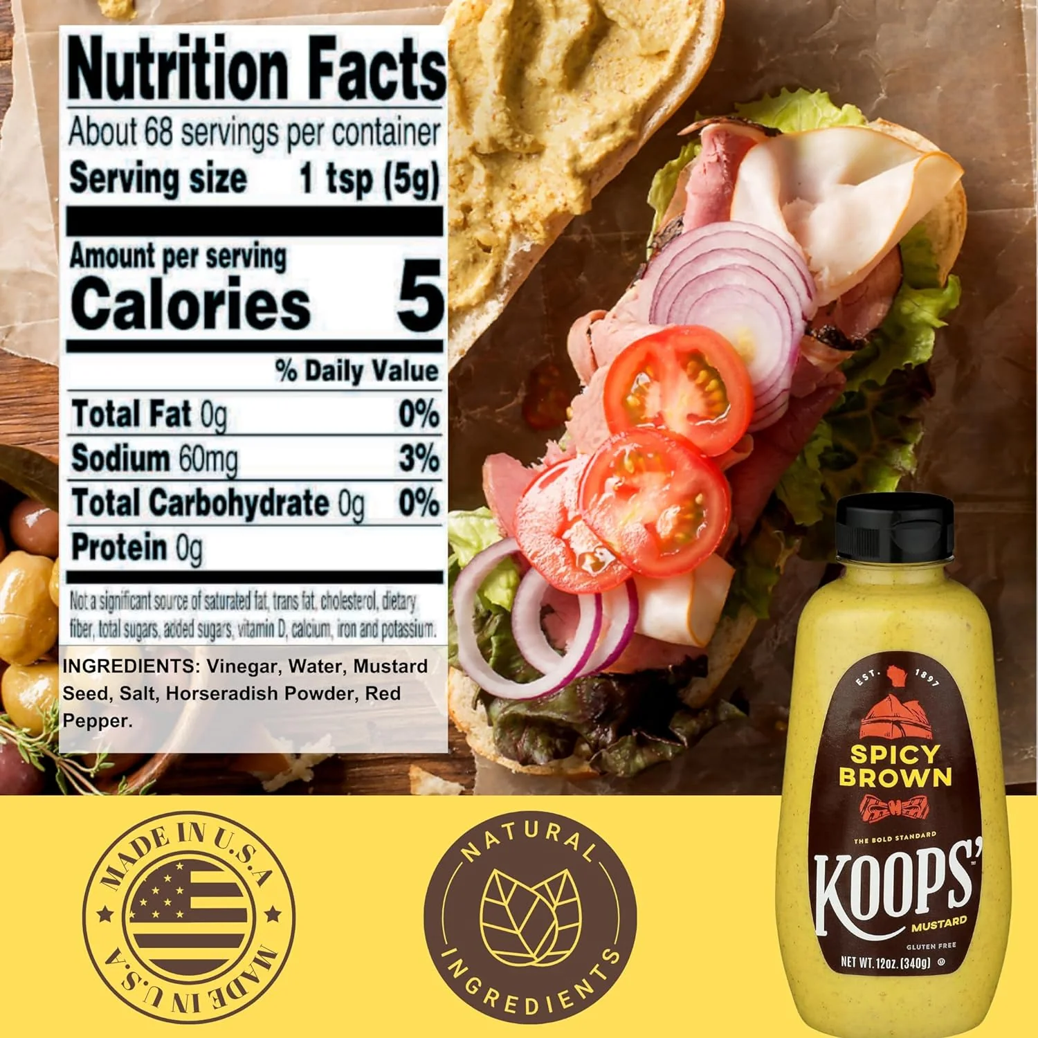 Spicy Brown Mustard - Image 2