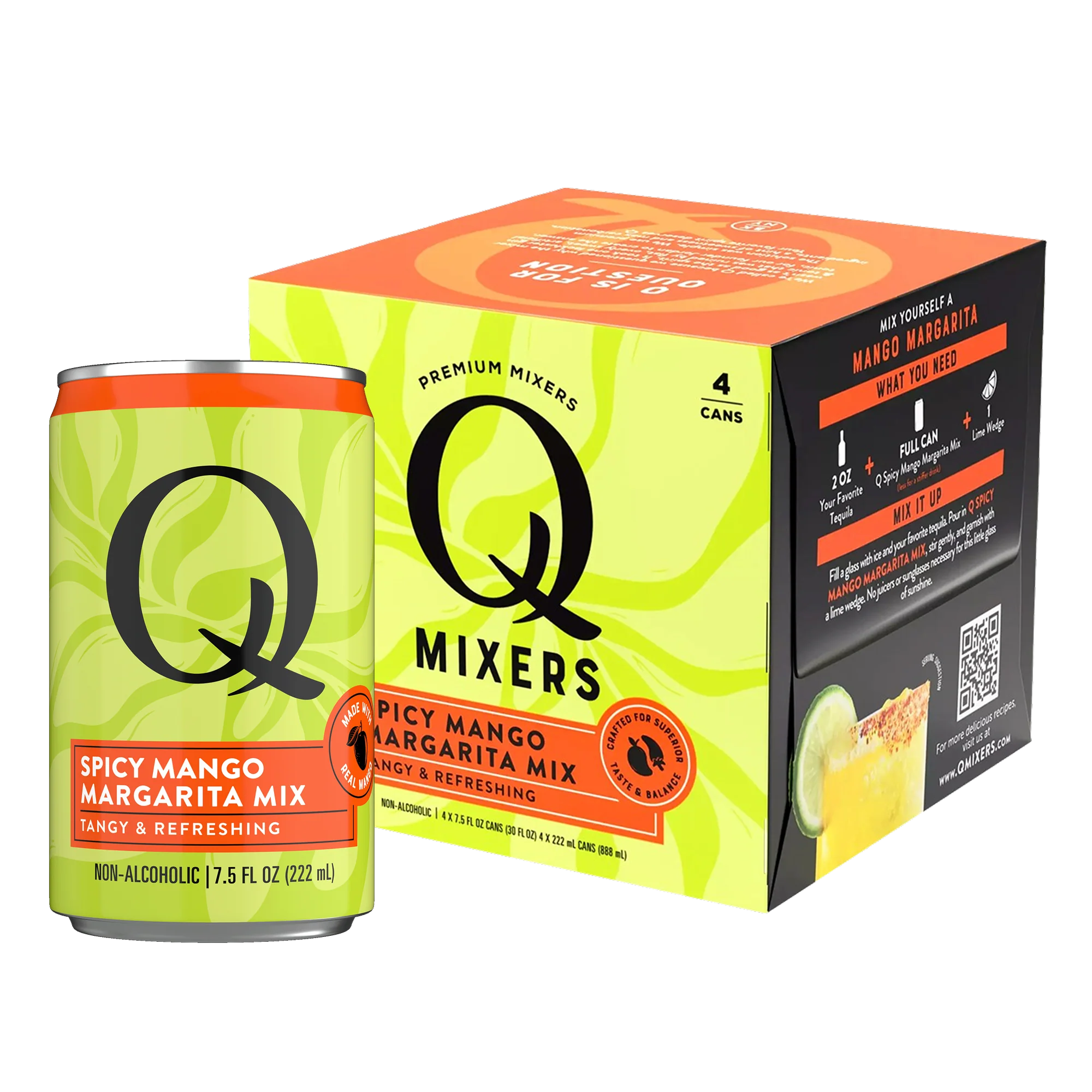 Spicy Mango Margarita Mixer (4 Pack)