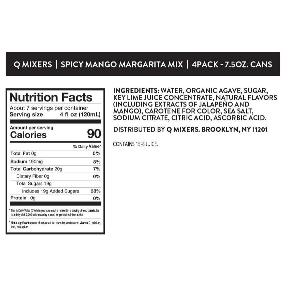 Spicy Mango Margarita Mixer (4 Pack) - Image 3