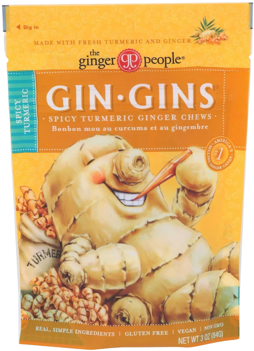 Spicy Turmeric Ginger Chewy Candy