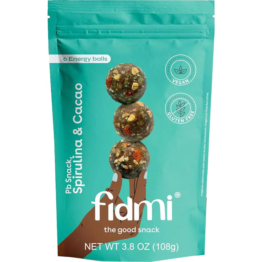 Sprulina Chopped Peanut Butter Balls