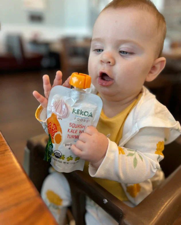 Squash & Kale with Turmeric Baby Food (6 Pack) - Image 3