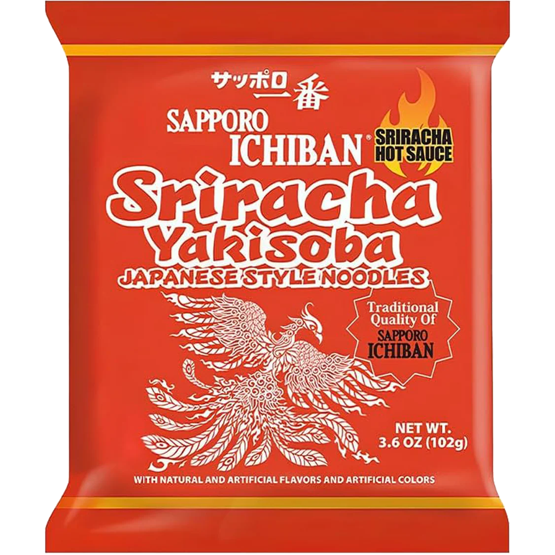 Sriracha Yakisoba Chow Mein Noodles (24 Packs) - Image 4