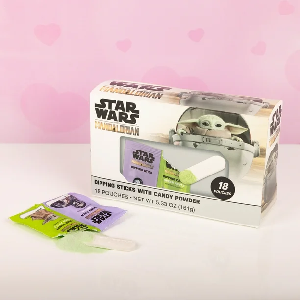 Star Wars The Mandalorian Dipping Sticks With Candy Powder (18 CT) - Image 2