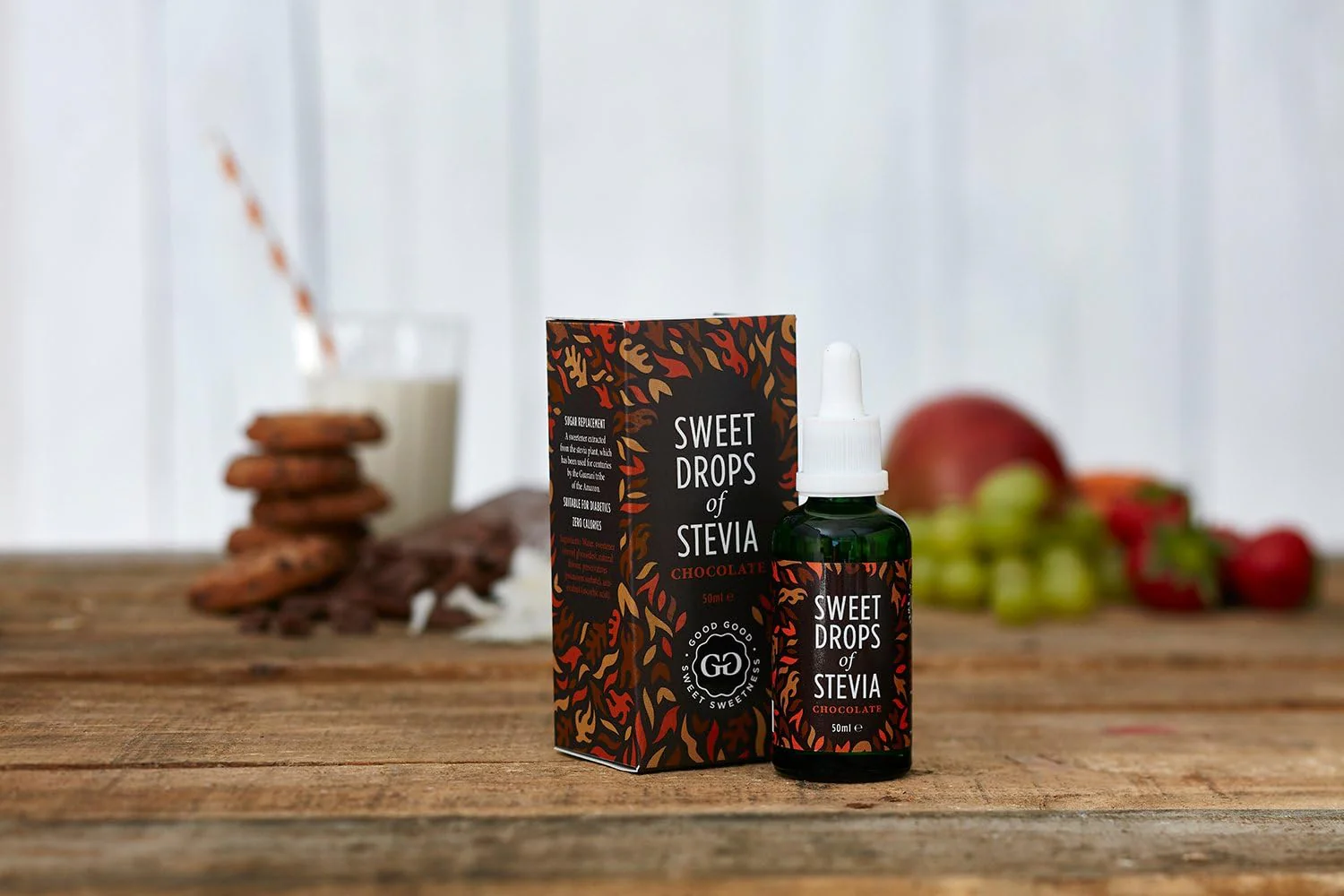 Stevia Drops Chocolate - Image 2