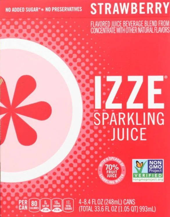 Strawberry Sparkling Juice (4 Pack) - Image 2