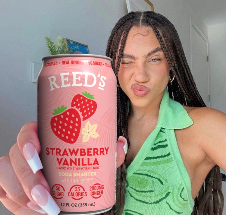 Strawberry Vanilla Functional Soda (12 Pack) - Image 3