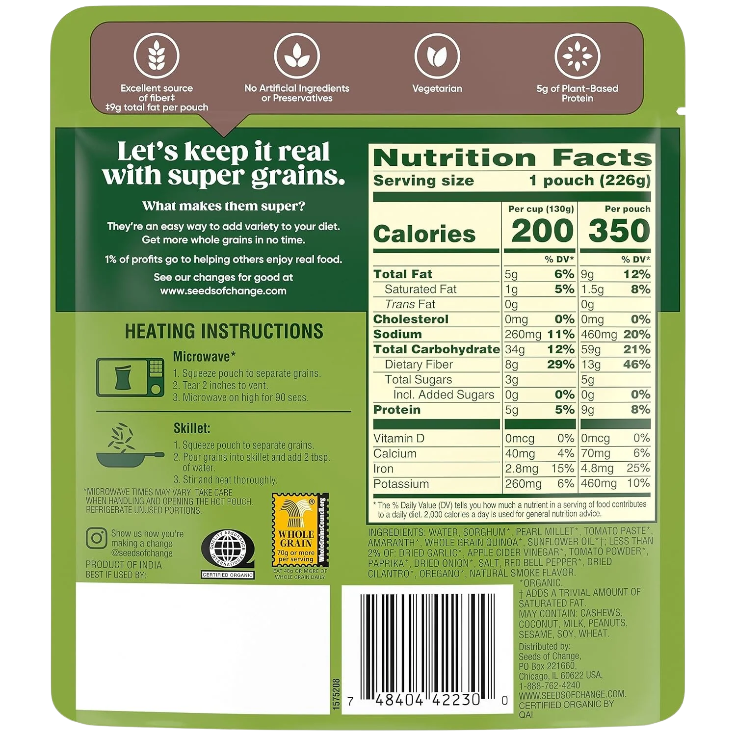 Super Grains Organic Smokey Southwest (6 Pack) - Image 5