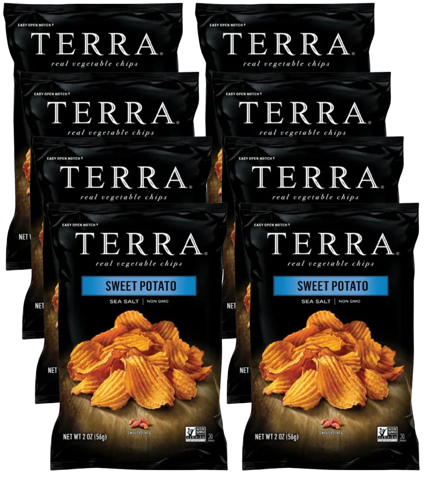 Sweet Potato Crinkle Chips (8 Pack)