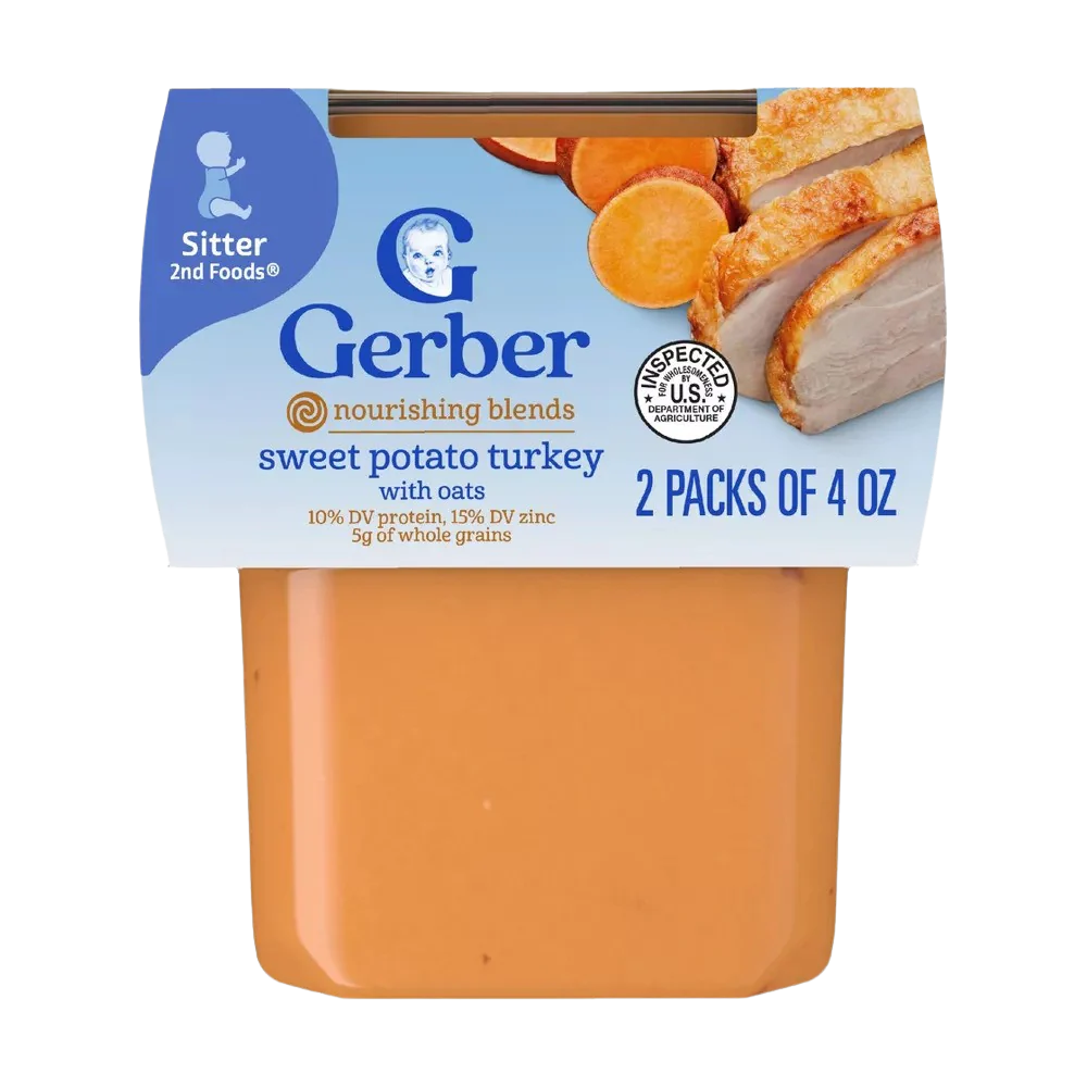 Sweet Potato & Turkey Puree (8x 2 Pack) - Image 2