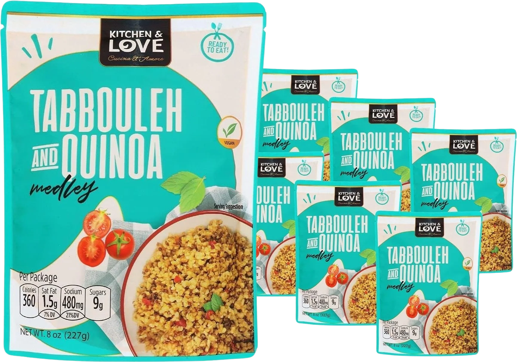 Tabbouleh & Quinoa Medley Pouch (6 Pack)