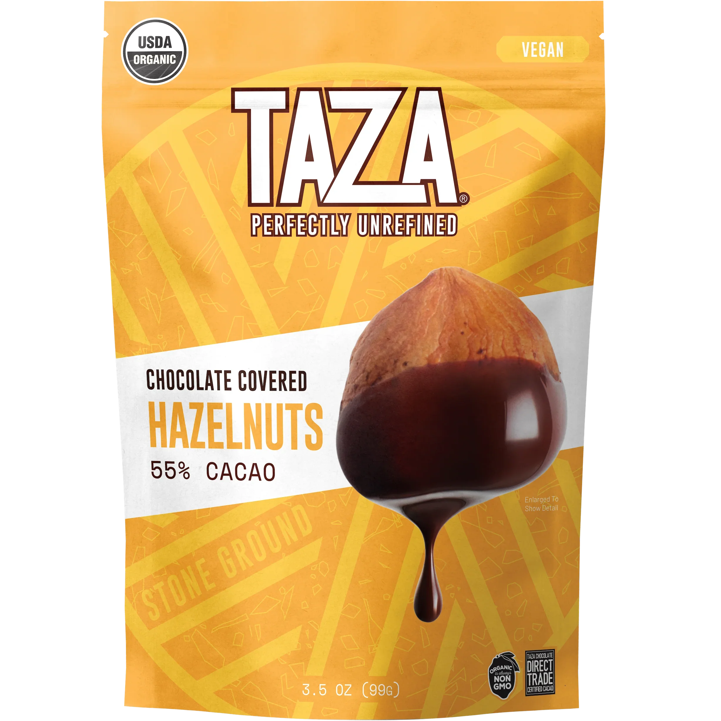 Organic Chocolate Covered Hazelnuts