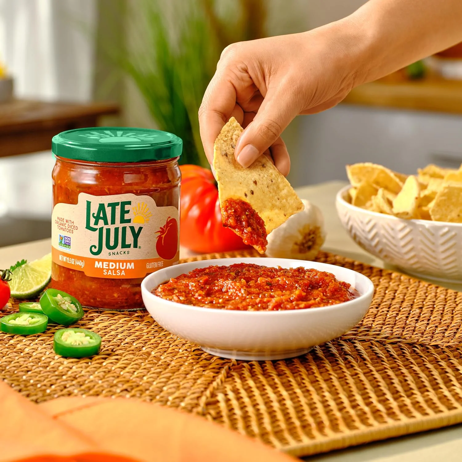 Organic Thick & Chunky Medium Salsa - Image 2