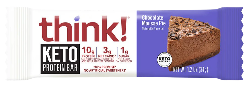 Chocolate Mousse Pie Keto Protein Bar (10 Pack) - Image 2