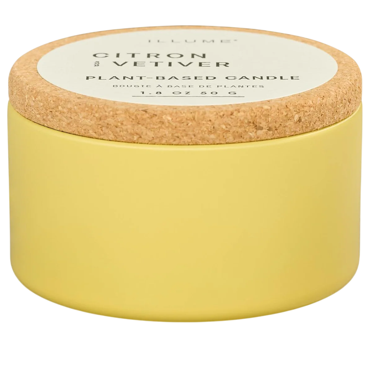 Tin Candle With Cork Lid - Kaffir Lime Lemongrass