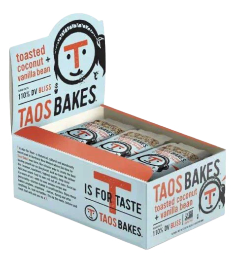 Toasted Coconut & Vanilla Bean Bar (12 Pack)